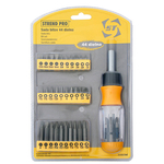 Screwdriver bit and socket set 44pcs Strend Pro, Bit, Cr-V