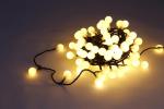 Christmas Light MagicHome Christmas Cherry Balls, 100 LED warm white, IP44, 8 functions, L-9,90 m