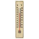 Wooden thermometer TMM-032 Woody, 220x50x13 mm