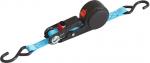 Ratchet tie down strap, self-winding, 25 mm, L-4 m, max. 500 kg,pack. 2 pcs