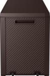 Box Keter EMILY 280 L, storage, brown
