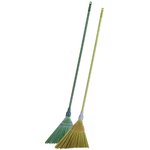 Broom Cleonix 3806G, SorgoSkew, green, handle 153 cm, Alu, skewed