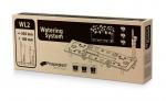 Irrigation system CUBE&TUBUS 600, 18x4.2x50.5 cm, for square flower pots