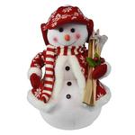 Christmas decoration XmC180, Snowman with skis, 30 cm