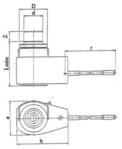 Jack Brano Z 320 100t, hydraulic