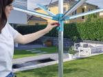 Clothes dryer LEIFHEIT 85285 Linomatic 400 Easy, for laundry, garden, outdoor