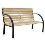 <p>Garden bench EVERILD, 123x54x77 cm</p>