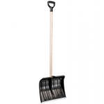 Snow pusher Snowman M0 400x310 mm, snow shovel, Pvc, snow pusher, wooden handle